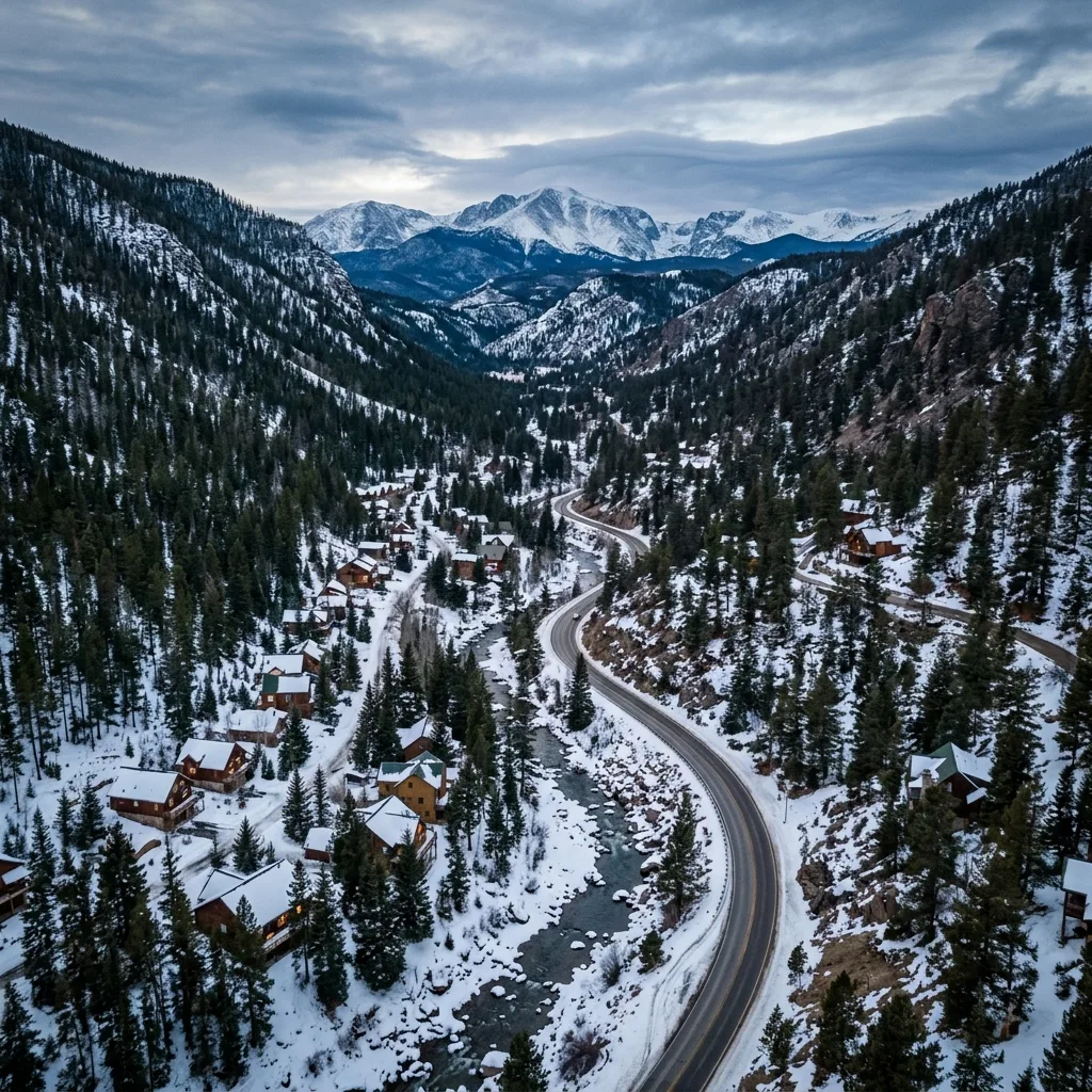 Cascade-Chipita Park, Colorado - community overview showing the residential area we serve for furnace repair
